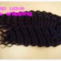 Deep Wave20"+22"+24",virgin brazilian human hair extension, 3pcs/lot,1b#2 (3.5oz/pc)
