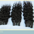 Deep Wave,2pcs*12"+1pcs*14",Virgin Brazilian Human Hair Extension, 3pcs/lot,1b#2 (3.5oz/pc)
