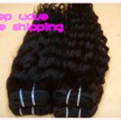 Deep Wave,2pcs*24"+1pcs*26",Virgin Brazilian Human Hair Extension, 3pcs/lot,1b#2 (3.5oz/pc)