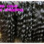 Deep Wave,2pcs*26"+1pcs*28",Virgin Brazilian Human Hair Extension, 3pcs/lot,1b#2 (3.5oz/pc)