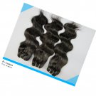 Remy Hair,2pcs*16"+1pcs*18",100%vVrgin Brazilian Hair Extension,Body Wave,3pcs/lot,1b&2(3.5oz/pcs)