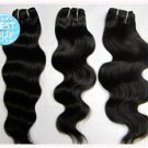 Body Wave,14"+20",virgin brazilian hair extension,remy hair,2pcs/lot,1b,(3.5oz/pcs)