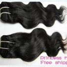 Body Wave,22"+28",virgin brazilian hair extension,remy hair,2pcs/lot,#2,(3.5oz/pcs)