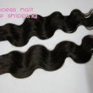 Body Wave,18"+22",virgin brazilian hair extension,remy hair,2pcs/lot,#2,(3.5oz/pcs)