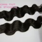 Body Wave,18"+22",virgin brazilian hair extension,remy hair,2pcs/lot,#2,(3.5oz/pcs)