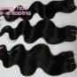Body Wave,22"+26",virgin brazilian hair extension,remy hair,2pcs/lot,#2,(3.5oz/pcs)