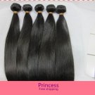 3pcs*18",virgin brazilian hair extension,remy hair,straight,#2,3pcs/lot