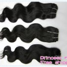 16",virgin brazilian human hair extension, body wave,1pcs/lot,1b#2 (3.5oz/pc