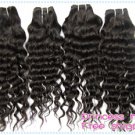 Deep Wave,24"+26",virgin brazilian human hair extension,,2pcs/lot,1b#2 (3.5oz/pc)