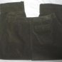 Talbot's Olive Green Corduroy Stretch Crop Pants Size 8