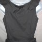 J Crew Gray Ruffle Cotton Sateen Classic Dress Size 0