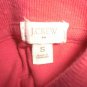 J Crew Bright Pink Cotton Anchor Polo Shirt Size Small
