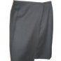 J Crew Black Wool Fringe Wrap Mini Short Skirt Size 6