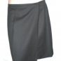J Crew Black Wool Fringe Wrap Mini Short Skirt Size 6