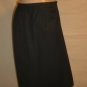 J Crew Black Wool Fringe Wrap Mini Short Skirt Size 6