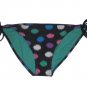 Xhilaration Polka Dot Bikini Bottoms NWOT Black XL