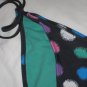 Xhilaration Polka Dot Bikini Bottoms NWOT Black XL