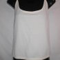 Antonio Melani Ivory Slinky Spaghetti Strap Tank Large