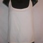 Antonio Melani Ivory Slinky Spaghetti Strap Tank Large
