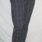Express Design Studio Editor Dress Stretch Skinny Pants Gray & Blue Size 8