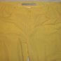 Old Navy Classic Rise Stretch Yellow Crop Pants Size 8