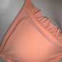 Victoria's Secret Peach Ruffle Triangle Bikini Top M