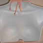 Victoria's Secret Peach Ruffle Triangle Bikini Top M