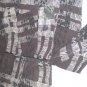 Burberry London Animal Print Plaid Pleated Silk Skirt 8