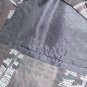 Burberry London Animal Print Plaid Pleated Silk Skirt 8