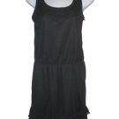Xhilaration Black Tulle Tiered Embroidered Dress NEW S