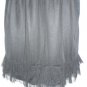 Xhilaration Black Tulle Tiered Embroidered Dress NEW S
