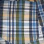 Abercrombie & Fitch Green Blue Plaid Crop Capri Pants 2