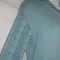 Cabela's Aqua Combed Cotton Knit Sweater Hoodie Small
