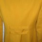 Alberto Makali Yellow Zebra Print Wool Jacket Size 4