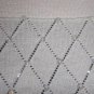 Victor Costa Cowl Neck White Iridescent Sweater NEW S