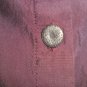 J Jill Embroidered Silk Burgundy Tunic Shirt M Petite