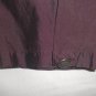 J Jill Embroidered Silk Burgundy Tunic Shirt M Petite
