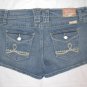 Tyte Jeans Juniors Stretch Denim Blue Jean Shorts 7