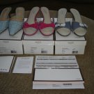 COACH SHOES - LOT OF 3 PAIRS - AUTHENTIC with ORIGINAL COACH BOXES/PAPERWORK - SIZE 10 - GREAT DEAL!