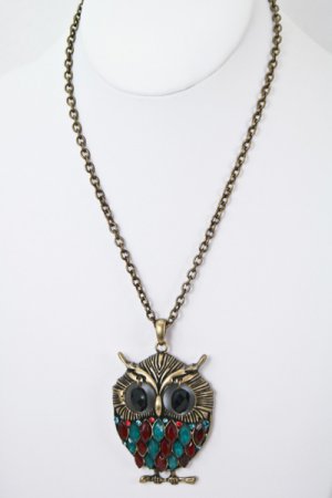 Adorable Owl Pendant