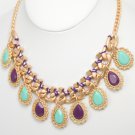 Teardrop Chain Link Necklace