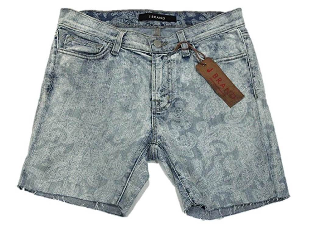 J BRAND JEANS Black Label CUTOFFS Jeans DENIM Floral Print SHORTS Vin