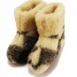 WOOL MEN'S GENUINE SHEEPSKIN SLIPPERS BOOTS 100% PURE 12 US / 11 UK / 46 EU