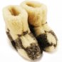WOOL MEN'S GENUINE SHEEPSKIN SLIPPERS BOOTS 100% PURE 11.5 US / 10.5 UK / 45 EU