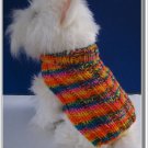 Basic Ribbed Sweater Knitting pattern Very Easy to Knit PDF Celtic Doggie Design