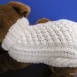 Aran Dog Sweater knitting pattern Garden Path PDF