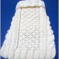 Aran Dog Sweater knitting pattern Garden Path PDF