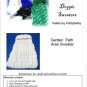 Aran Dog Sweater knitting pattern Garden Path PDF