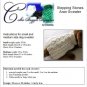 Stepping Stones Aran Dog sweater PDF knitting pattern for tea cup small dogs