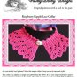 Lace Collar knitting pattern Raspberry Ripple design PDF Easy to knit